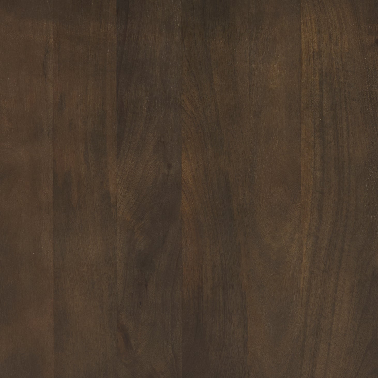 Solid Mango Wood Coffee Table in Espresso Brown - Fluted Base, Hydraulic Lift Top