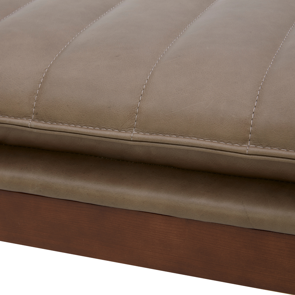 Linen-Textured Storage Bench - Lift-Top, Solid Wood Frame, Hidden Storage