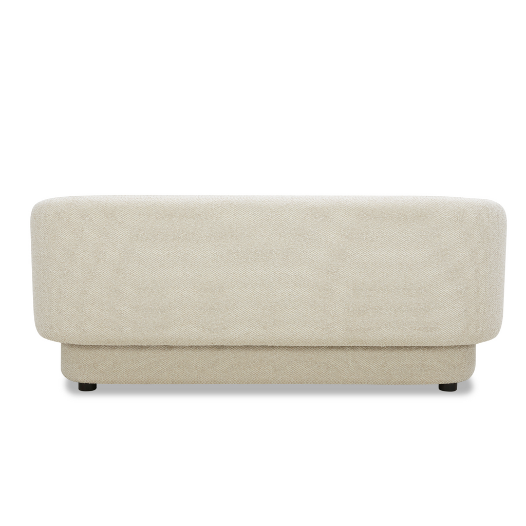Upholstered Storage Bench in Linen Polyester - Removable Lid, Hidden Storage