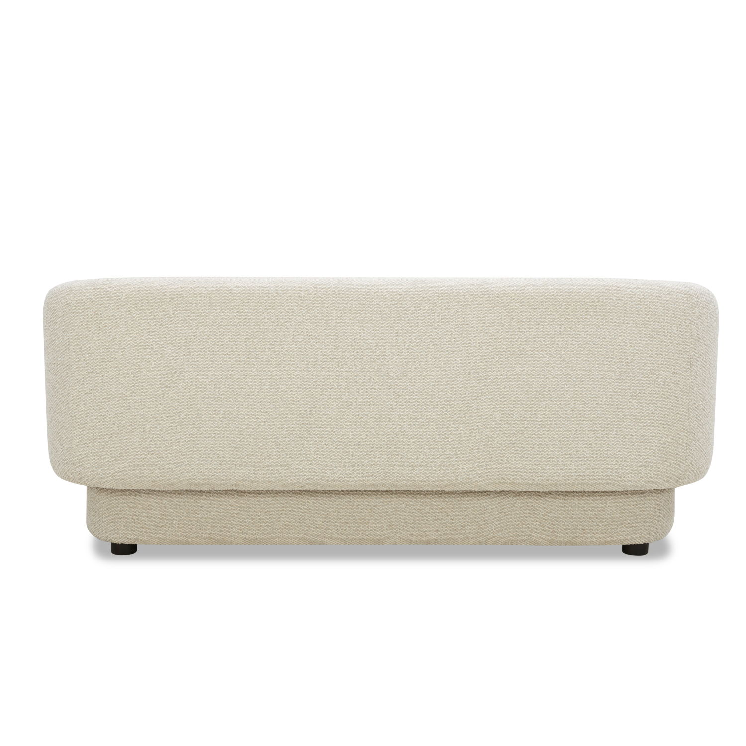 Upholstered Storage Bench in Linen Polyester - Removable Lid, Hidden Storage