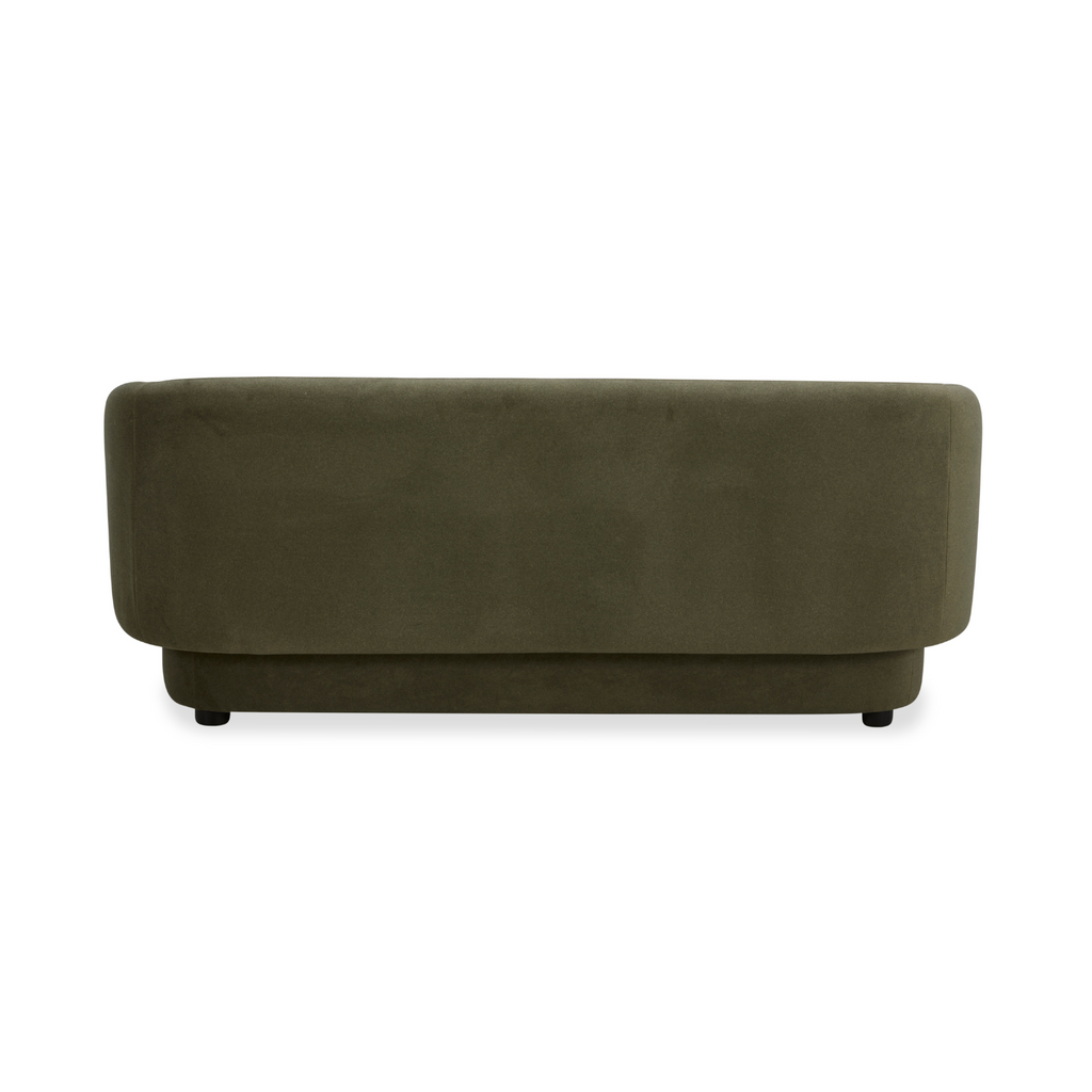 Upholstered Storage Bench in Forest Green Matte Velvet - Removable Lid, Wood Frame