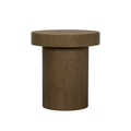 Sculptural Teak Coffee Table - Oval Top, Asymmetrical Base, Natural Grain