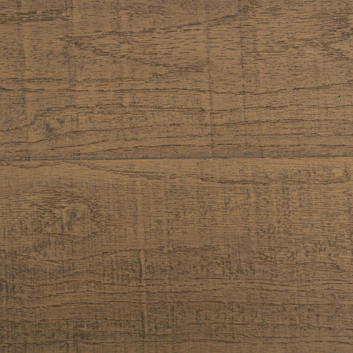 Square Oak Coffee Table in Natural Finish - Visible Grain, Minimalist Design