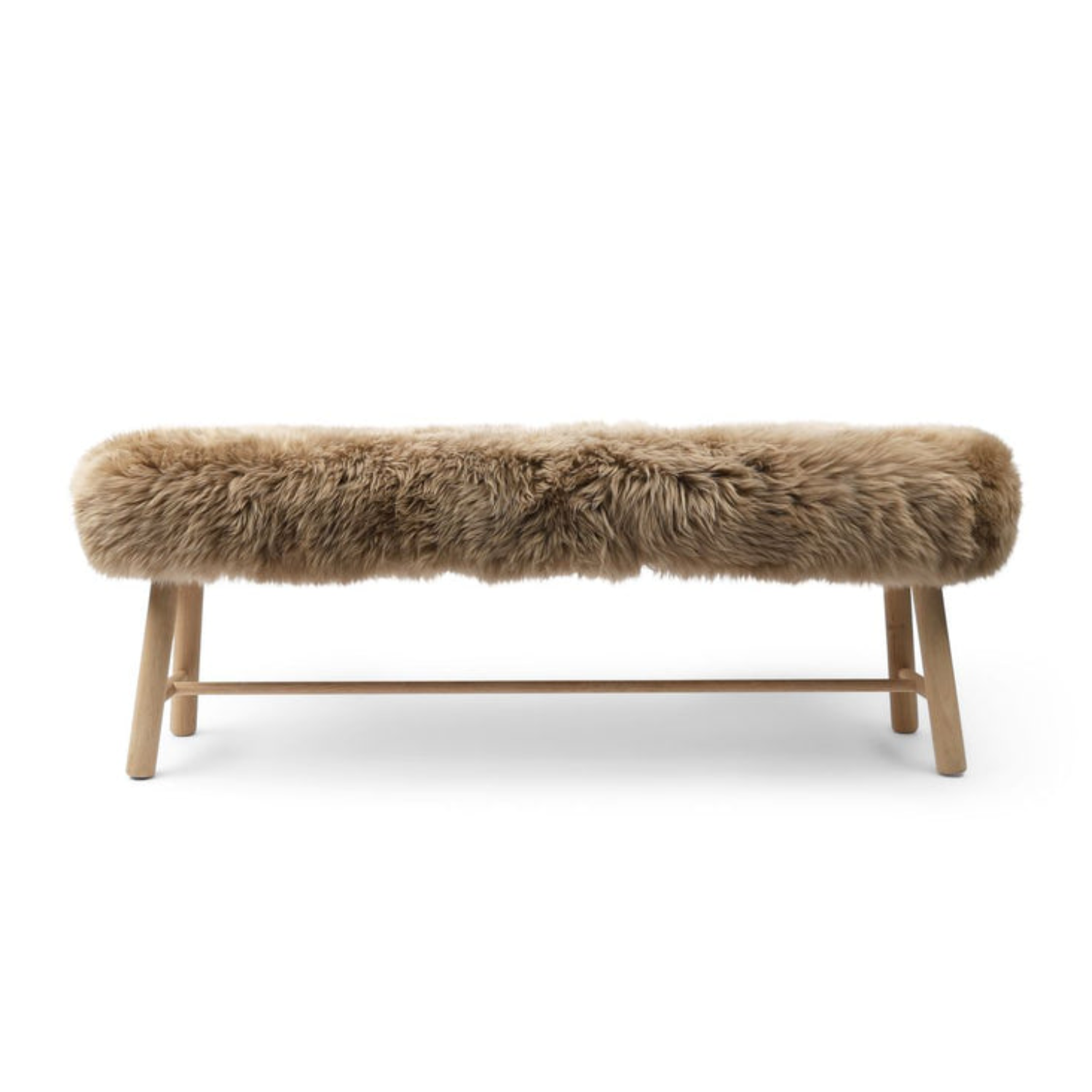 Tufted Storage Bench in Natural Linen Blend - Lift-Top, Pillowy Design
