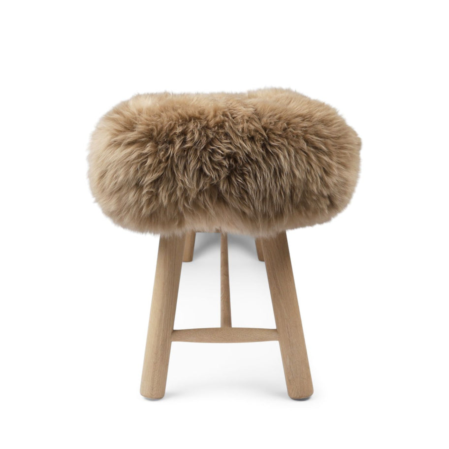 Tufted Storage Bench in Natural Linen Blend - Lift-Top, Pillowy Design