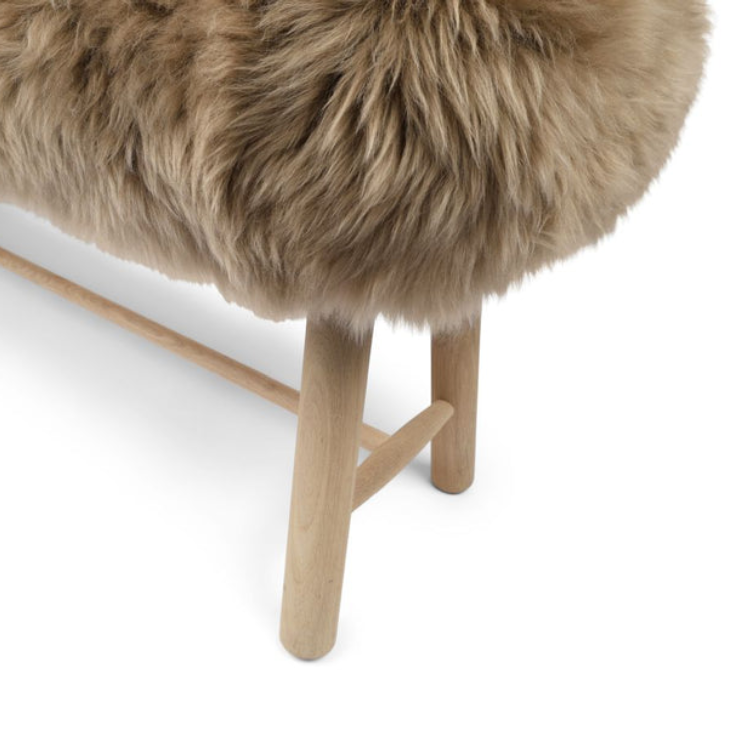 Tufted Storage Bench in Natural Linen Blend - Lift-Top, Pillowy Design